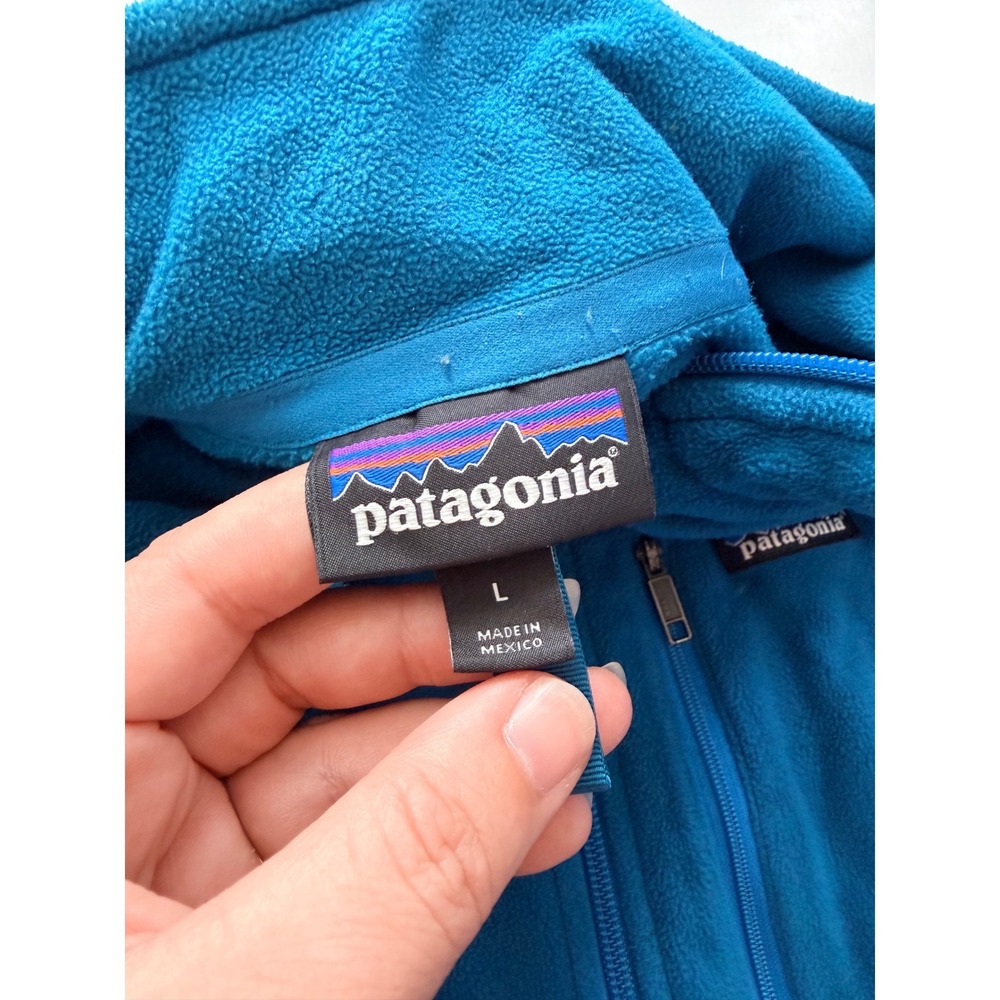 Patagonia Better Sweater Full Zip Fleece Jacket Mens Large Blue 219639 - Picture 3 of 5